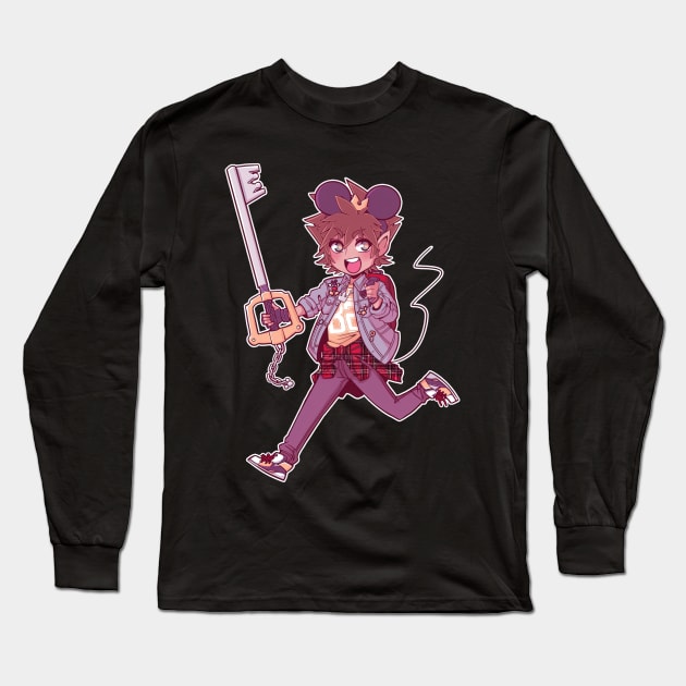 Get Your Ears On Sora Long Sleeve T-Shirt by IainDodes